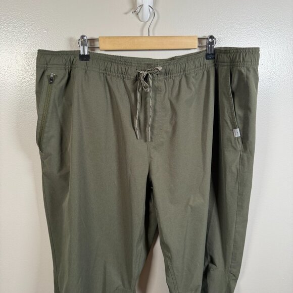 L.L.Bean Multisport Pants Mens Size XXL Green Performance Hiking Athletic Active - Picture 4 of 12